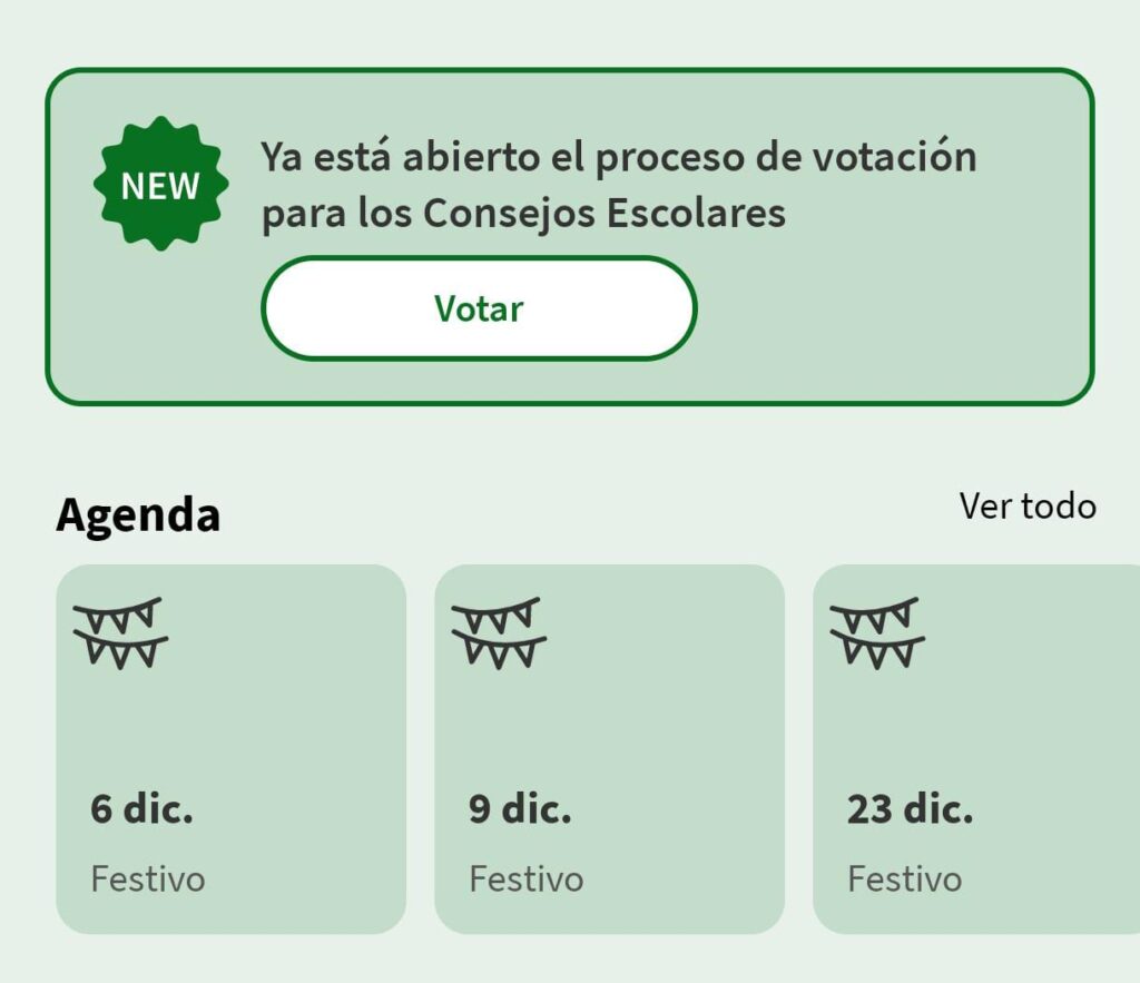votaciones consejos escolares