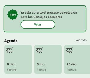 votaciones consejos escolares